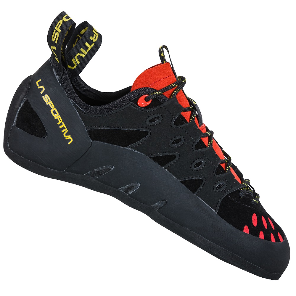 Men s climbing shoes La Sportiva Tarantulace Black Poppy 39 EU Fanoutdoor Lezec shop.cz